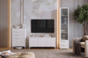 ЗЕФИР Гостиная К1 (белое дерево/белый муар) в Березниках - berezniki.mebel24.online | фото
