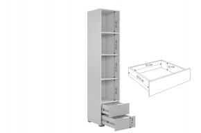 ЗЕФИР Гостиная К1 (белое дерево/белый муар) в Березниках - berezniki.mebel24.online | фото 6